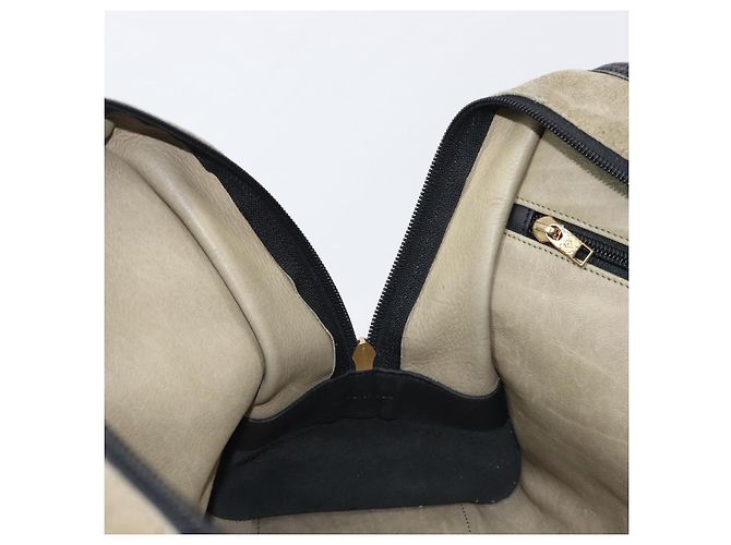 Borsa a mano LOEWE Amazona 32 in camoscio kaki e tono oro Auth 200845 Cachi - vista 21