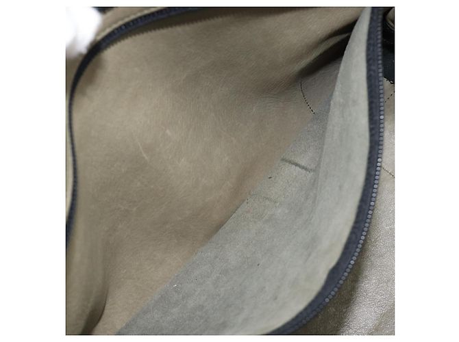Borsa a mano LOEWE Amazona 32 in camoscio kaki e tono oro Auth 200845 Cachi - vista 23