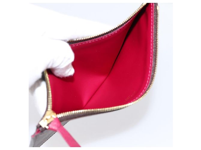 LOUIS VUITTON Monogram Geldbörse Pochette Felice Schultertasche M61276 Auth ka6025V Monogramm - Ansicht 24