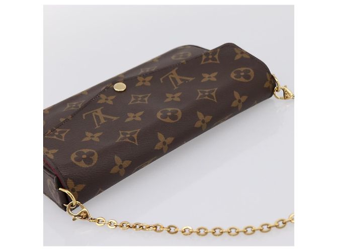 LOUIS VUITTON Monogram Geldbörse Pochette Felice Schultertasche M61276 Auth ka6025V Monogramm - Ansicht 6