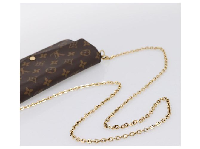 LOUIS VUITTON Monogram Geldbörse Pochette Felice Schultertasche M61276 Auth ka6025V Monogramm - Ansicht 7