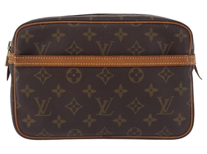 LOUIS VUITTON Monogram Compiegne 23 Clutch Bag M51847 LV Auth hk4084 Monogramma - vista 13