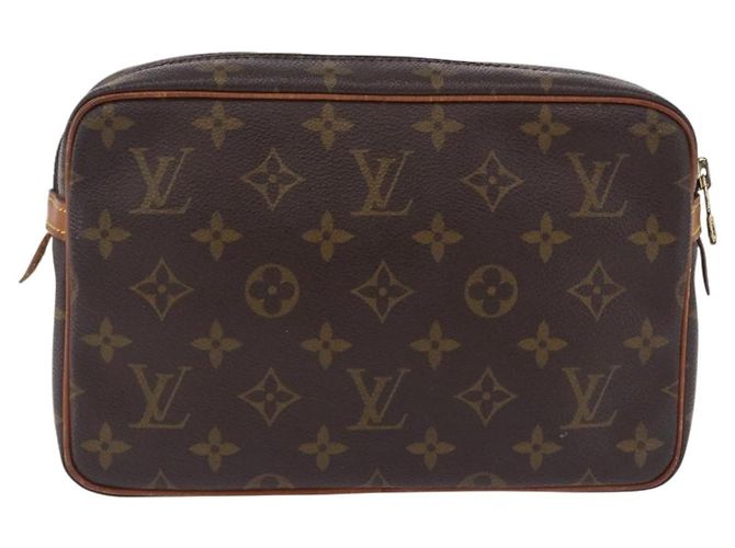 LOUIS VUITTON Monogram Compiegne 23 Clutch Bag M51847 LV Auth hk4084 Monogramma - vista 2