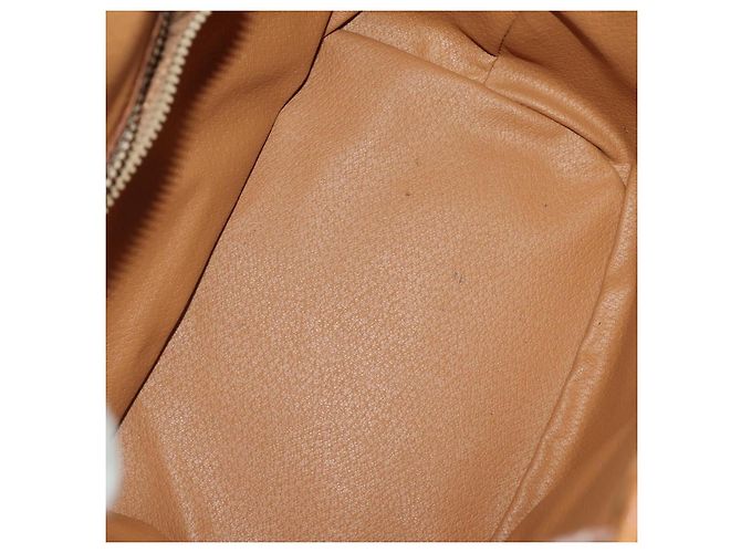 Céline Borsa a tracolla CELINE Macadam Canvas PVC Leather 3 Set Brown Beige Auth 196166 Marrone - vista 23