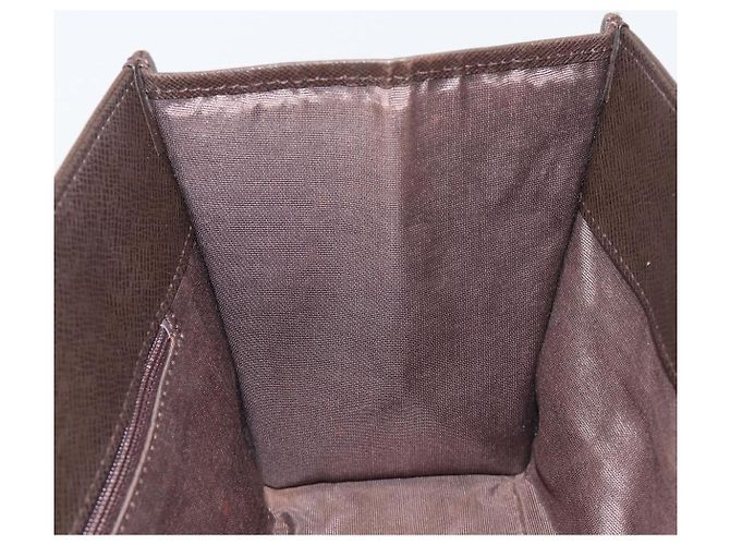 Borsa a mano BURBERRY Nova Check Canvas Beige Silver Auth 199509A Argento - vista 19