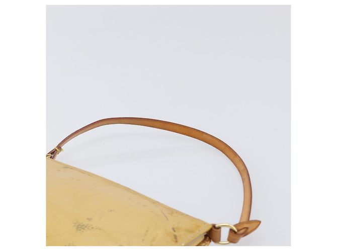 LOUIS VUITTON Monogram Vernis Lexington Accessory Pouch Beige M91010 Auth hk4073 - vista 14