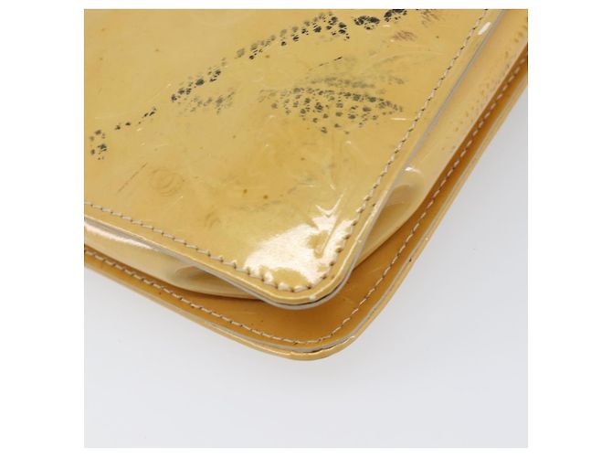 LOUIS VUITTON Monogram Vernis Lexington Accessory Pouch Beige M91010 Auth hk4073 - vista 15