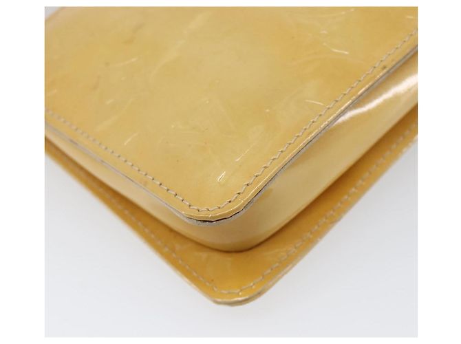 LOUIS VUITTON Monogram Vernis Lexington Accessory Pouch Beige M91010 Auth hk4073 - vista 17
