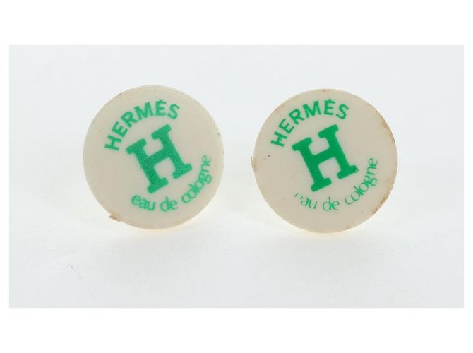 Hermès HERMES Eau de Cologne Golf Set Parfüm Leder Weiß Auth BA15228V - Ansicht 22