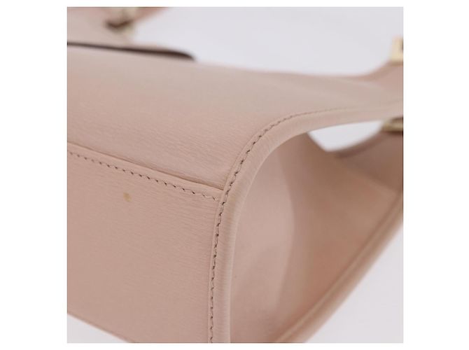 Borsa GUCCI Jackie in pelle rosa e oro 002 1068 2404 Auth 200338V D'oro - vista 17