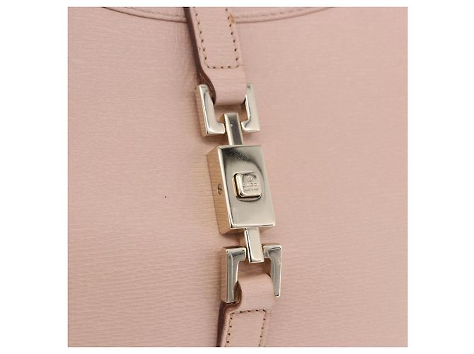 Borsa GUCCI Jackie in pelle rosa e oro 002 1068 2404 Auth 200338V D'oro - vista 18