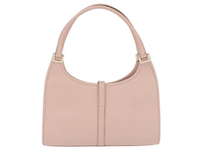Borsa GUCCI Jackie in pelle rosa e oro 002 1068 2404 Auth 200338V D'oro - vista 2