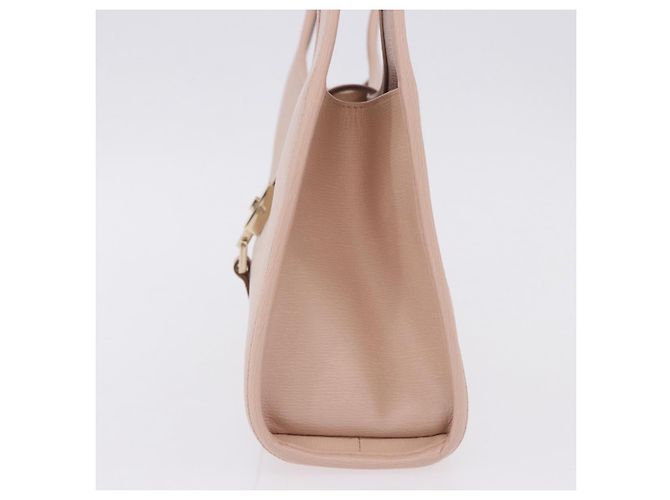 Borsa GUCCI Jackie in pelle rosa e oro 002 1068 2404 Auth 200338V D'oro - vista 3
