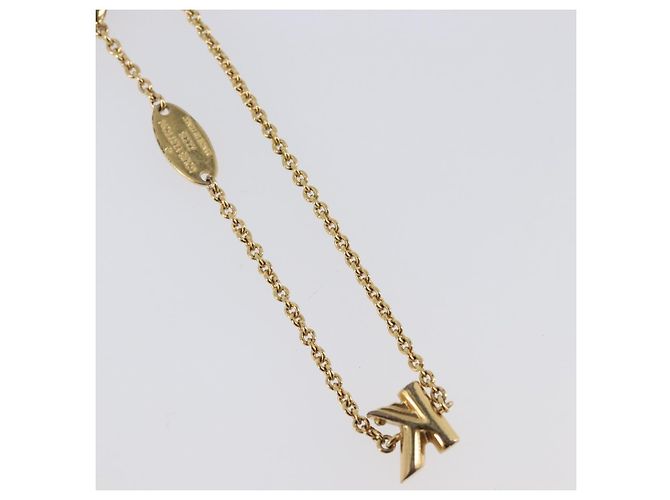 LOUIS VUITTON LV&ME K GP Bracelet Metal Gold Tone M67168 LV Auth BA15461V - vue 14