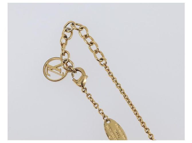 LOUIS VUITTON LV&ME K GP Bracelet Metal Gold Tone M67168 LV Auth BA15461V - vue 17