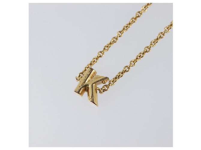 LOUIS VUITTON LV&ME K GP Bracelet Metal Gold Tone M67168 LV Auth BA15461V - vue 3