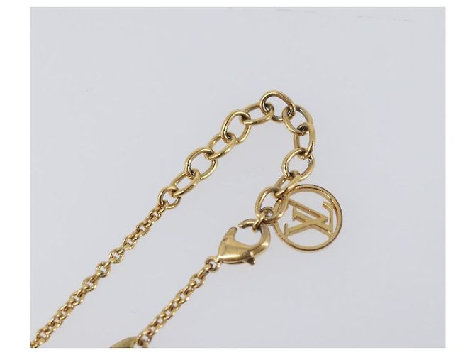 LOUIS VUITTON LV&ME K GP Bracelet Metal Gold Tone M67168 LV Auth BA15461V - vue 6
