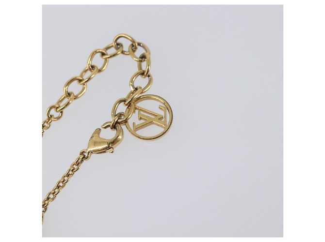 LOUIS VUITTON LV&ME K GP Bracelet Metal Gold Tone M67168 LV Auth BA15461V - vue 7