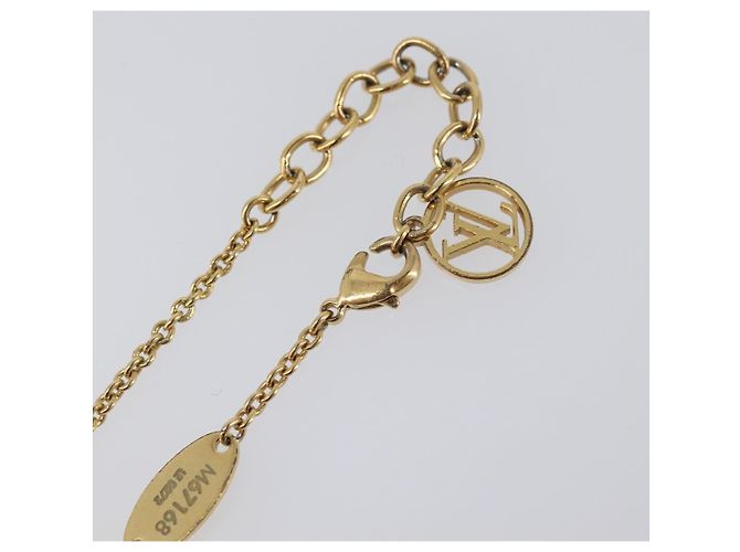 LOUIS VUITTON LV&ME K GP Bracelet Metal Gold Tone M67168 LV Auth BA15461V - vue 8