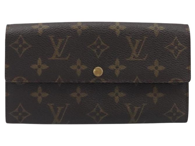 LOUIS VUITTON Monogram Portefeuille Sarah Long Wallet M61734 LV Auth bs36802 Monogramma - vista 13