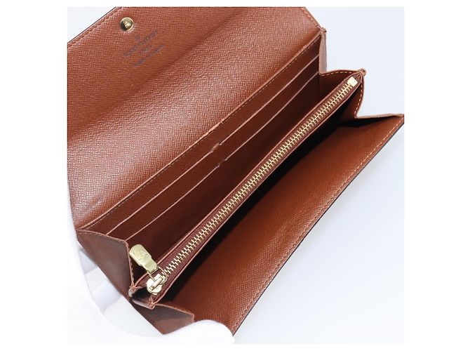 LOUIS VUITTON Monogram Portefeuille Sarah Long Wallet M61734 LV Auth bs36802 Monogramma - vista 8