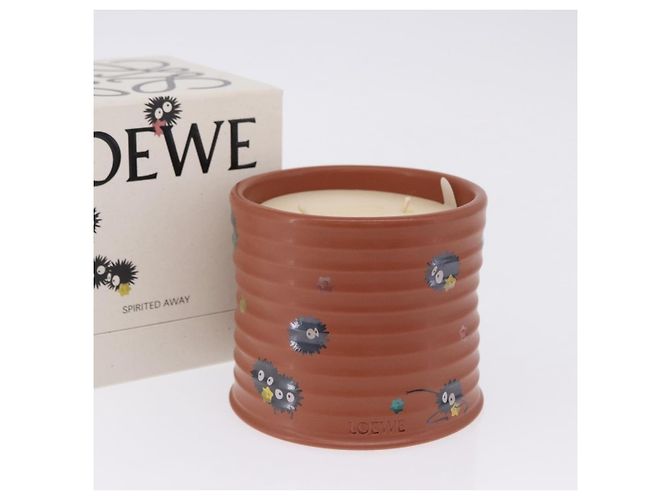 LOEWE x Studio Ghibli Spirited Away Soot Sprites Candle Brown Black Auth 167556M Marron Noir - vue 12