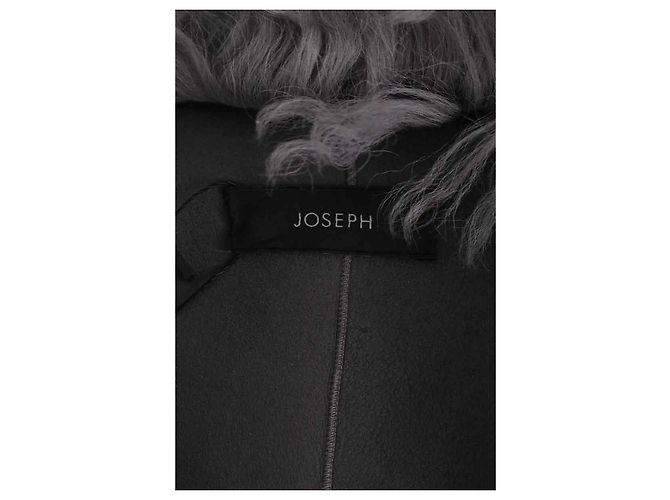 Joseph Lederjacke Grau Größe M - Ansicht 5