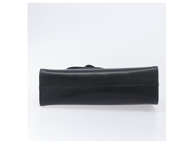 Borsa Salvatore Ferragamo in pelle nera e oro autentica bs36950 Nero D'oro - vista 5