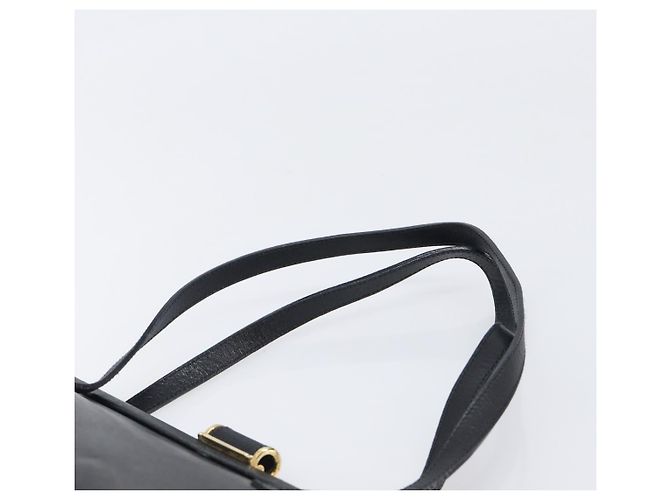Borsa Salvatore Ferragamo in pelle nera e oro autentica bs36950 Nero D'oro - vista 8