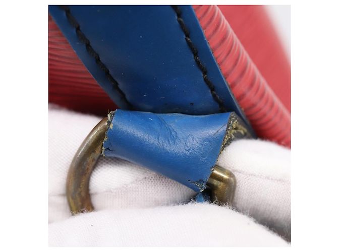 Borsa a tracolla LOUIS VUITTON Epi Noe Rosso Verde Blu M44082 LV Auth BA15430 - vista 12