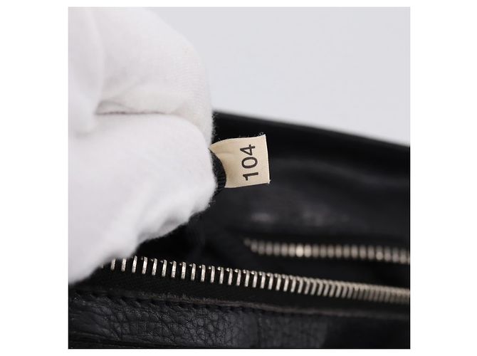 Borsa a tracolla PRADA Nylon Nero Argento Auth 199517V - vista 11