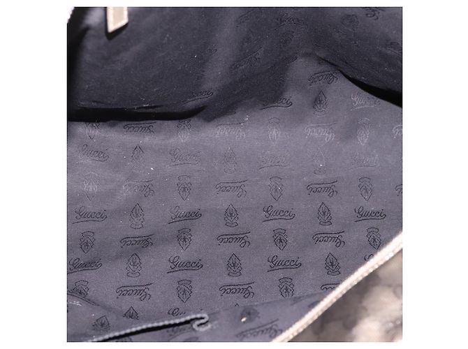 GUCCI GG Implementation Tote Bag PVC Leder Gold 211120 Auth 202165 Golden - Ansicht 11