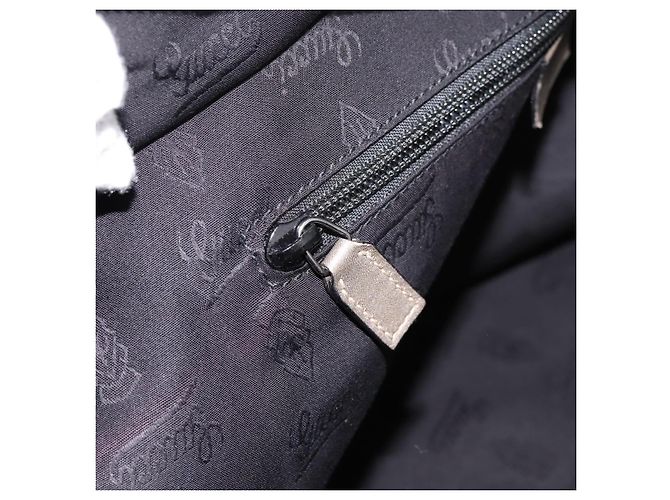GUCCI GG Implementation Tote Bag PVC Leder Gold 211120 Auth 202165 Golden - Ansicht 20