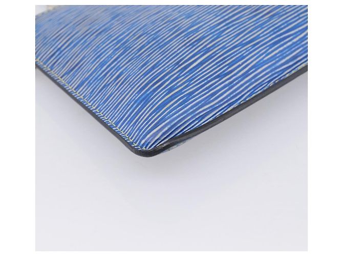 LOUIS VUITTON Epi Denim Neverfull MM Pouch Blue LV Auth 202098A - vista 15