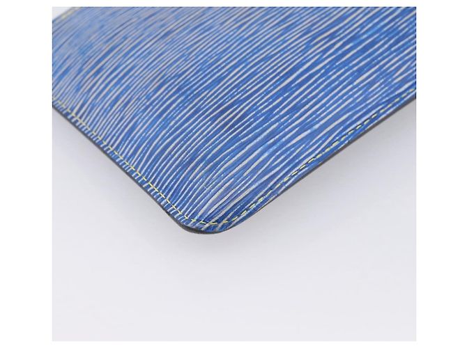 LOUIS VUITTON Epi Denim Neverfull MM Pouch Blue LV Auth 202098A - vista 17