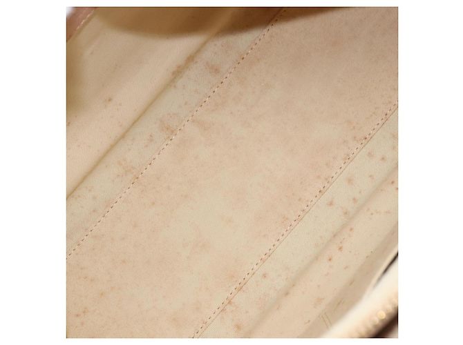 Chloé Borsa a mano Chloe in paglia Gold Beige Auth 200083 D'oro - vista 16