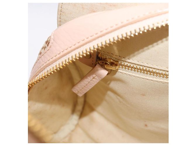 Chloé Borsa a mano Chloe in paglia Gold Beige Auth 200083 D'oro - vista 19