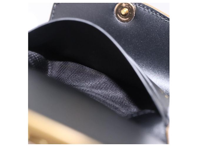 Bulgari Portafoglio BVLGARI Serpenti in pelle oro Auth 202311M D'oro - vista 23