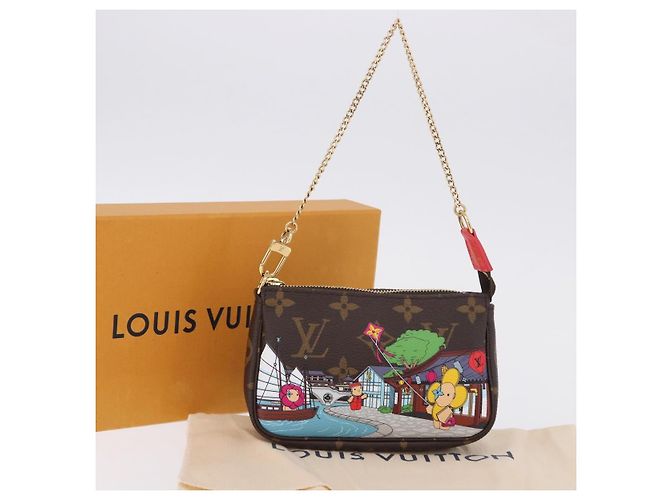 LOUIS VUITTON Vivienne Mini Pochette Accessoires Accessory Pouch LV 199405SAM Monograma - vista 12