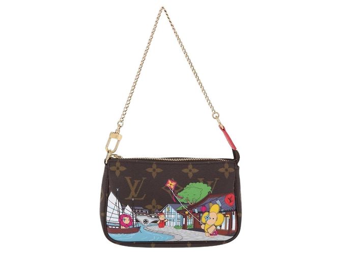 LOUIS VUITTON Vivienne Mini Pochette Accessoires Accessory Pouch LV 199405SAM Monograma - vista 13
