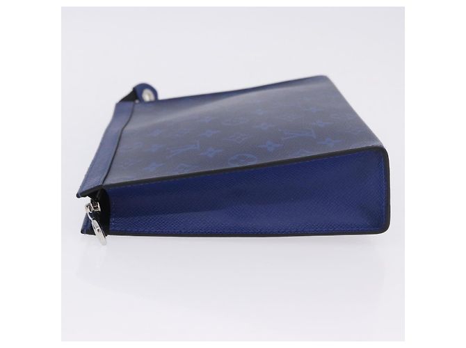 Borsa LOUIS VUITTON Tiger Lama Pochette Voyager MM Cobalt Blue M30423 Auth 199872M - vista 4