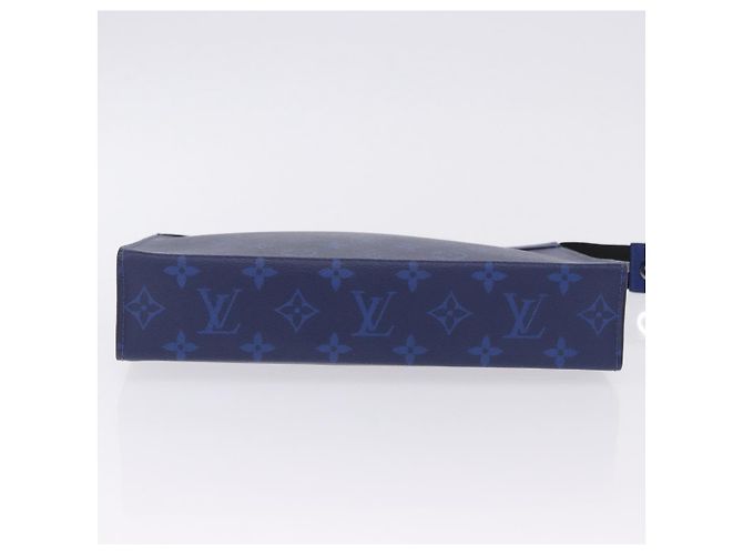Borsa LOUIS VUITTON Tiger Lama Pochette Voyager MM Cobalt Blue M30423 Auth 199872M - vista 6