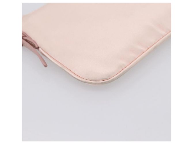 Borsa a tracolla Miu Miu Satin Pink Gold Auth 199414A Rosa D'oro - vista 16
