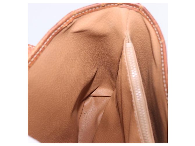 Céline Borsa Tote CELINE Macadam PVC Pelle Marrone Tono Oro Auth BA15400 - vista 28