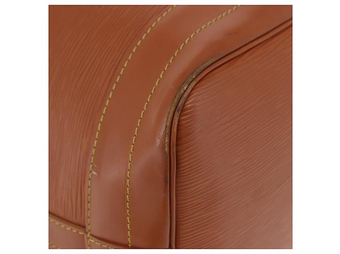 Borsa a tracolla LOUIS VUITTON Epi Noe Brown M44008 LV Auth BA15348 Marrone - vista 10