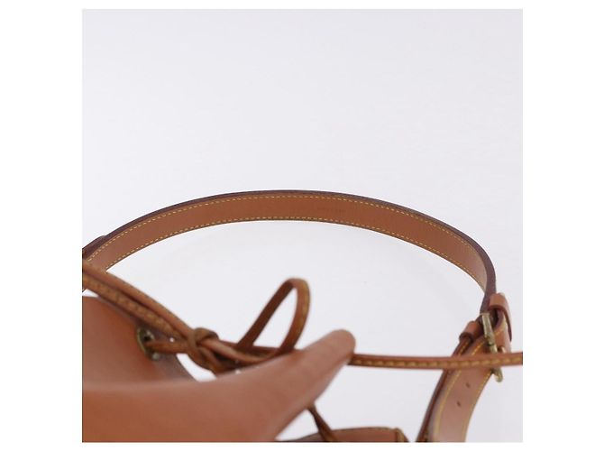 Borsa a tracolla LOUIS VUITTON Epi Noe Brown M44008 LV Auth BA15348 Marrone - vista 14