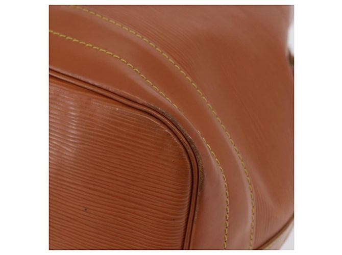 Borsa a tracolla LOUIS VUITTON Epi Noe Brown M44008 LV Auth BA15348 Marrone - vista 17
