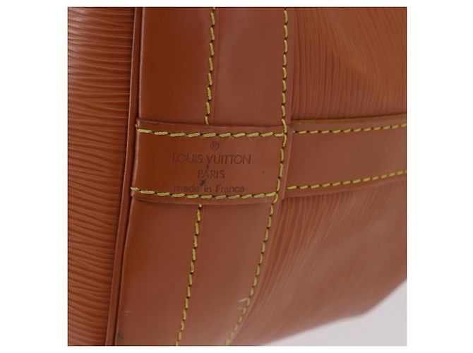 Borsa a tracolla LOUIS VUITTON Epi Noe Brown M44008 LV Auth BA15348 Marrone - vista 18
