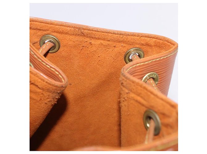 Borsa a tracolla LOUIS VUITTON Epi Noe Brown M44008 LV Auth BA15348 Marrone - vista 21
