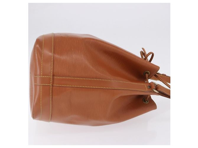 Borsa a tracolla LOUIS VUITTON Epi Noe Brown M44008 LV Auth BA15348 Marrone - vista 4